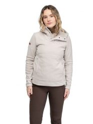 Bergans Bluza polarowa "Hareid" w kolorze beżowym rozmiar: L. Brązowe bluzy z polaru Bergans, l, bez wzorów, z polaru. Za 325.03 zł.