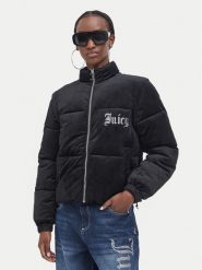 Juicy Couture Kurtka zimowa JCOGL226552 Czarny Regular Fit. Czarne kurtki Juicy Couture, na zimę, m, bez wzorów, z syntetyku, bez kaptura. Za 699.99 zł.