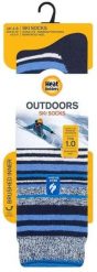 Skarpety narciarskie Heat Holders Apres Skiblue - 37-42. Niebieskie skarpetki HEAT HOLDERS, bez wzorów, z dzianiny. Za 131.99 zł.
