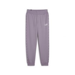 Puma Spodnie Ess Tape Fl Cl 67599930. Fioletowe spodnie dresowe Puma, bez wzorów, z dresówki. Za 167.99 zł.