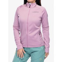 Bluza rozpinana damska La Sportiva Elements Jkt. Czerwone bluzy La Sportiva, na zimę, s, bez wzorów, bez kaptura, narciarskie. Za 524.99 zł.
