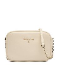 Patrizia Pepe Torebka CB0071/L001-W405 Écru. Listonoszki Patrizia Pepe, bez wzorów, ze skóry, bez dodatków. Za 689.99 zł.