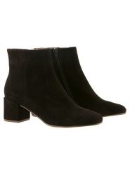 Högl Skórzane botki "Daydream" w kolorze czarnym rozmiar: 40. Czarne botki Högl, bez wzorów, eleganckie, bez obcasa, bez zapięcia. Za 339.95 zł.