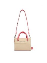 Valentino Torebka Alexia Summer VBSA0D05 Beżowy. Brązowe torebki klasyczne Valentino, bez wzorów, ze skóry, bez dodatków. Za 397.99 zł.