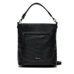 Torebka Tamaris. Czarne torebki klasyczne Tamaris, bez wzorów, klasyczne, bez dodatków. Za 169.99 zł.