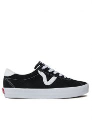 Vans Tenisówki Sport Low VN000CQRBZW1 Czarny. Czarne trampki Vans, bez wzorów, ze skóry, sportowe, bez zapięcia. Za 239.99 zł.