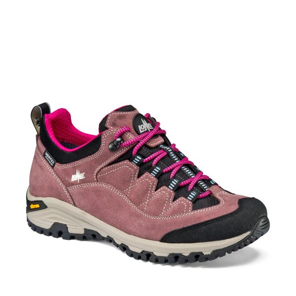 Buty trekkingowe damskie LOMER Sella II Mtx Suede zamszowe. Czerwone buty trekkingowe Lomer, bez wzorów, z gumy, bez zapięcia, trekkingowe. Za 399.99 zł.
