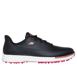 Damskie buty do golfa Skechers Go Golf Jasmine 2 Gf. Czarne buty treningowe Skechers, na lato, bez wzorów, z materiału, bez zapięcia, na golfa. Za 462.50 zł.