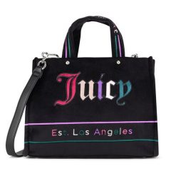 Torebka Juicy Couture. Czarne torebki klasyczne Juicy Couture, bez wzorów, klasyczne, bez dodatków. Za 329.99 zł.