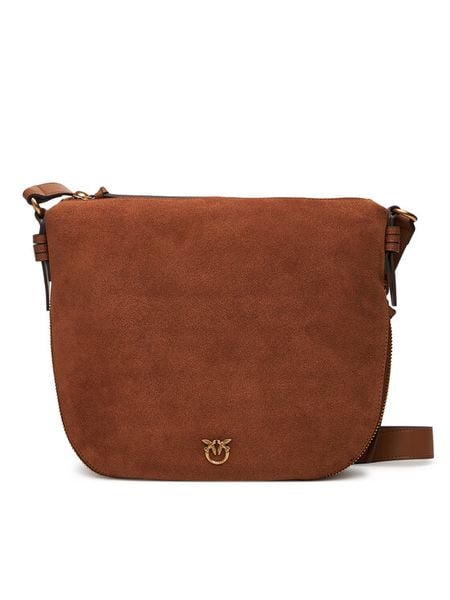 PINKO Torebka Hobo Zip Around Classic Al 25-26 PLTT 105113 A2JH Brązowy. Brązowe torebki klasyczne Pinko, bez wzorów, ze skóry, bez dodatków. Za 1,709.00 zł.