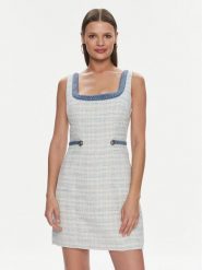 Guess Sukienka codzienna W4RK16 WFWV2 Błękitny Bodycon Fit. Niebieskie sukienki Guess, na co dzień, xxl, z aplikacjami, z syntetyku, bez kołnierzyka, bez ramiączek, bodycon. Za 409.99 zł.