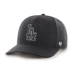 Czapka z daszkiem do baseballa Brand `47 Los Angeles Dodgers czarna. Czarne czapki z daszkiem 47 Brand, bez wzorów. Za 139.00 zł.