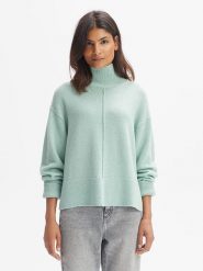 OPUS Sweter "Pupali" w kolorze miętowym rozmiar: 38. Niebieskie swetry Opus, bez wzorów, z wełny, bez ramiączek. Za 145.26 zł.