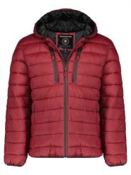 Geographical Norway Kurtka pikowana w kolorze czerwonym rozmiar: XL. Czerwone kurtki Geographical Norway, xl, bez wzorów, bez kaptura. Za 215.71 zł.