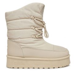 Śniegowce Big Star Shoes. Brązowe śniegowce BIG STAR SHOES, bez wzorów, bez zapięcia. Za 129.99 zł.