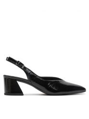 HÖGL Sandały Calla 7-104606 Czarny. Czarne sandały Högl, bez wzorów, ze skóry, bez obcasa, na słupku, bez zapięcia. Za 639.99 zł.
