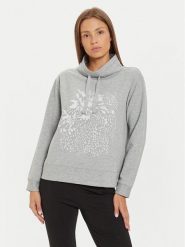 Olsen Bluza 11201599 Szary Regular Fit. Szare bluzy Olsen, bez wzorów, z syntetyku, bez kaptura. Za 249.99 zł.