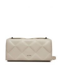 Calvin Klein Torebka Diamon Quilt Conv K60K612905 Écru. Listonoszki Calvin Klein, bez wzorów, ze skóry, bez dodatków. Za 329.99 zł.