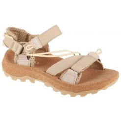 Sandały Merrell Speed Fusion Web Rmx J008136 beżowe beżowy. Brązowe sandały bez wzorów, z gumy, bez obcasa, bez zapięcia. Za 556.76 zł.