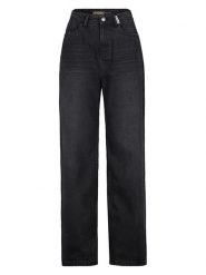 Eight2Nine Dżinsy - Comfort fit - w kolorze czarnym rozmiar: XS. Czarne jeansy Eight2Nine, xs, z aplikacjami, z denimu, klasyczne, z podwyższonym stanem. Za 61.60 zł.
