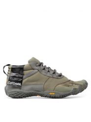 Vibram Fivefingers Trekkingi V-Trek Insulated 20W7803 Zielony. Zielone buty trekkingowe Vibram Fivefingers, z materiału, bez zapięcia. Za 419.99 zł.