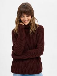 Drykorn Sweter z dodatkiem alpaki Kobiety Sztuczne włókno czerwony, XS. Czerwone swetry DRYKORN, xs, bez wzorów, z dzianiny, bez ramiączek. Za 549.95 zł.