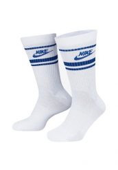 SKARPETY Nike Everyday Essential. Białe skarpetki Nike, bez wzorów, z materiału. Za 190.00 zł.