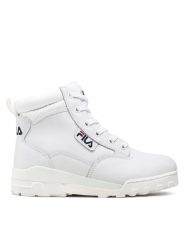 Fila Trapery Grunge II L Mid Wmn FFW0216.10004 Biały. Białe traperki Fila, bez wzorów, ze skóry, bez obcasa, bez zapięcia. Za 359.99 zł.