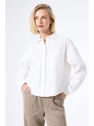 Garcia Koszula w kolorze białym rozmiar: XXL. Białe koszule Garcia, xxl, bez wzorów, z bawełny, bez kołnierzyka, bez ramiączek. Za 104.99 zł.