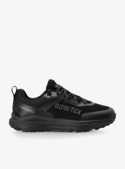 Buty damskie Viking Stride Low GTX. Czarne trekkingi Viking, bez wzorów, z gore-texu, bez zapięcia, trekkingowe, gore-tex. Za 449.89 zł.