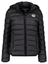 Geographical Norway Kurtka pikowana "Atikabadge" w kolorze czarnym rozmiar: XL. Czarne kurtki Geographical Norway, xl, bez wzorów, bez kaptura. Za 149.31 zł.