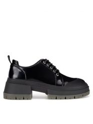 Nine West Półbuty WFA3033-2 Czarny. Czarne półbuty wsuwane Nine West, bez wzorów, z materiału, bez obcasa, na płaskiej podeszwie. Za 167.99 zł.