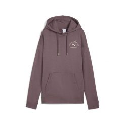 Damska bluza z kapturem PUMA Class o luźnym kroju PUMA Raisin Purple. Fioletowe bluzy Puma, bez wzorów, z kapturem, do biegania. Za 269.00 zł.