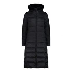 Płaszcz damski turystyczne CMP 34K0046F. Czarne płaszcze CMP, l, bez wzorów, sportowe, bez kaptura. Za 559.00 zł.