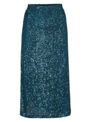 Herrlicher Spódnica w kolorze granatowym rozmiar: L. Niebieskie spódnice Herrlicher, na co dzień, l, bez wzorów, maxi, proste. Za 165.99 zł.