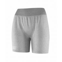 Spodenki damskie do spania z dodatkiem lnu Brubeck COMFORT NIGHT. Szare szorty Brubeck, bez wzorów, ze lnu, sportowe. Za 79.99 zł.