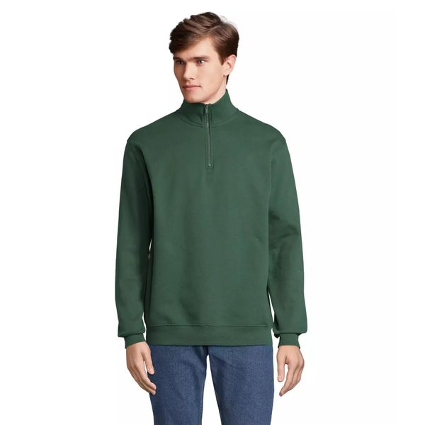 Bluza 1/4 z zamkiem na stójce Sol's Conrad. Czerwone bluzy SOL'S, s, bez wzorów, z bawełny, bez ramiączek, bez kaptura. Za 218.50 zł.