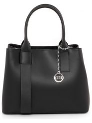 Mia Tomazzi Skórzana torebka "Monviso" w kolorze czarnym - 33 x 25 x 14 cm rozmiar: onesize. Czarne torebki klasyczne Mia Tomazzi, bez wzorów, z materiału, przez ramię, bez dodatków. Za 304.99 zł.