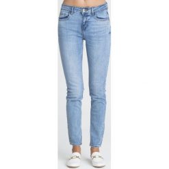 JEANSY MY TWIN TWINSET. Niebieskie jeansy Twinset, z aplikacjami, z jeansu. Za 257.40 zł.