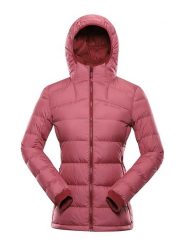 Alpine Pro Kurtka puchowa "Rogita" w kolorze różowym rozmiar: M. Różowe kurtki Alpine Pro, m, bez wzorów, z materiału, bez kaptura. Za 412.88 zł.