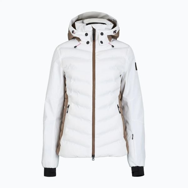 Kurtka narciarska damska BOGNER FIRE+ICE Janka 4. Białe kurtki narciarskie na zimę, l, bez wzorów, z elastanu, bez kaptura, narciarskie. Za 2,299.00 zł.