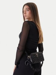 Guess Torebka J6GZ05 W4090 Czarny. Czarne torebki klasyczne Guess, z aplikacjami, ze skóry, bez dodatków. Za 242.99 zł.