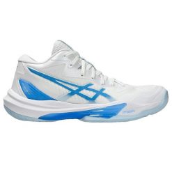 Buty do siatkówki Kobieta Asics Sky Elite Ff Mt 3 biały. Białe buty do biegania ASICS, bez wzorów, z syntetyku, bez zapięcia, do biegania. W wyprzedaży za 657.80 zł.