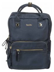 Boscha Plecak w kolorze granatowym - 26 x 31 x 12 cm rozmiar: onesize. Niebieskie plecaki Boscha, bez wzorów, z materiału, na ramię, bez dodatków. Za 173.99 zł.