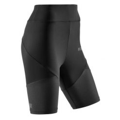 Krótkie spodenki sportowe do biegania CEP Ultralight damskie. Czarne szorty sportowe CEP, bez wzorów, do biegania. Za 349.00 zł.