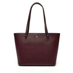Torebka LAUREN RALPH LAUREN. Czerwone torebki klasyczne Lauren Ralph Lauren, bez wzorów, klasyczne, bez dodatków. Za 699.99 zł.