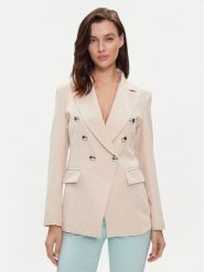 Maryley Marynarka 24EB139/43GE Beżowy Regular Fit. Brązowe marynarki i żakiety Maryley, l, bez wzorów, z syntetyku, bez ramiączek. Za 289.99 zł.