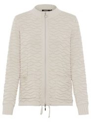 Olsen Kardigan w kolorze beżowym rozmiar: 46. Brązowe swetry Olsen, bez wzorów, bez ramiączek. Za 117.99 zł.