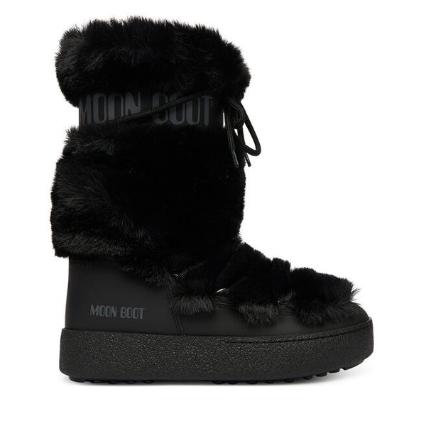 Śniegowce Moon Boot. Czarne śniegowce Moon Boot, bez wzorów, bez zapięcia. Za 1,129.00 zł.