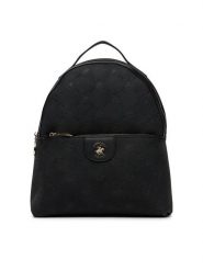 Beverly Hills Polo Club Plecak BHPC-L-003-07 Czarny. Czarne plecaki Beverly Hills Polo Club, bez wzorów, z materiału, bez dodatków. Za 229.99 zł.